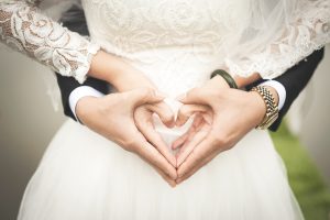 Couple at Wedding in Fairfield